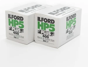 HP5 plus Black and White Printing Film 35Mm ISO 400 36 Poses 2-Pack - Picture 1 of 12