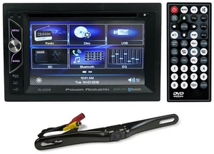 Power Acoustik PD-620HB 6.2” Car Monitor DVD/CD Receiver w/Bluetooth+Back-up Cam - Picture 1 of 12