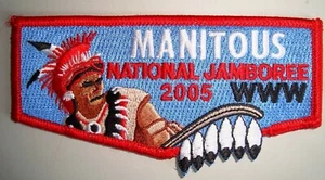 MERGED OA MANITOUS LODGE 88 373 SAUK TRAIL PATCH 2005 JAMBOREE DELEGATE FLAP - Picture 1 of 1