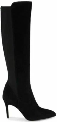 Sam Edelman Olene - Botas elásticas negras hasta la rodilla gamuza talla 8 nuevas en caja ¡Agotadas! Foto 1 de 4