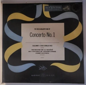 Aldo Ciccolini Tchaikovsky Concerto No 1 LP EX RCA Victor Bluebird Classics - Picture 1 of 1