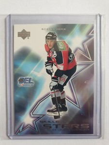 2001 Upper Deck DEL (German Hockey League) Skilled Stars Insert - Robert Hock