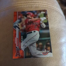 Anthony Rendon 2020 Topps Opening Day Red Foil #86 Los Angeles Angels Parallel 