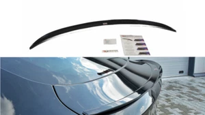Spoiler Wing Extension Maxton Design Gloss Black Abs For Bmw X6 F16 Mpack - Picture 1 of 7
