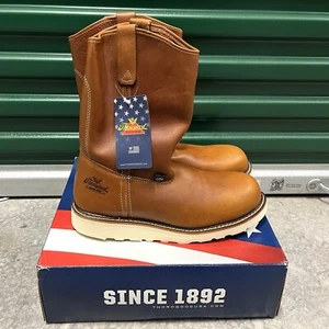 "Botas Thorogood Wellington American Heritage punta de acero 10,5 D marrón 11"" 804-4205" - Imagen 1 de 11