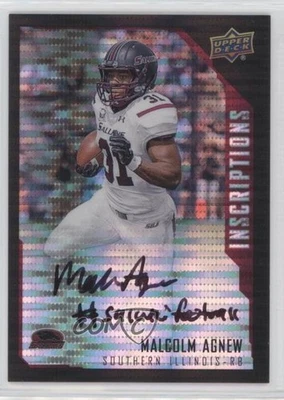 2015 Upper Deck Inscriptions Black /25 Malcolm Agnew #AM Auto - Image 1 of 2
