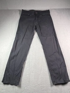 Weatherproof Vintage Jeans Mens 34x30 Gray Straight Fit Stretch 5-Pocket Pants - Picture 1 of 8