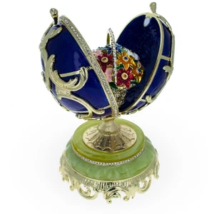 1899–1903 Spring Flowers Royal Imperial Easter Egg 9 Inches - Picture 1 of 5
