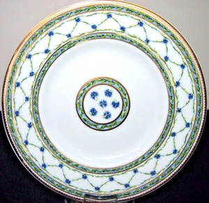 Plato de pan y mantequilla A. Raynaud & Co. L'Allee Du Roy 6,25" - Hecho en Francia - Imagen 1 de 5