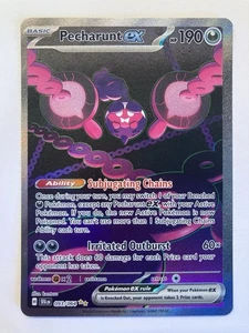 Pecharunt EX Full Art Holo SIR 093/064 Pokémon Shrouded Fable SFA EN ENG - Bild 1 von 2