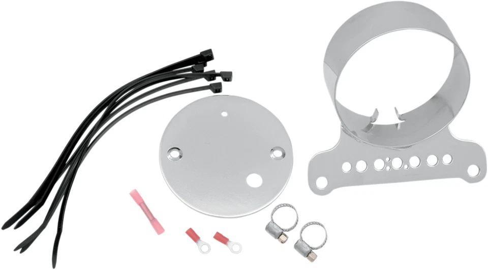 Drag Specialties - T21-6927 - Suporte de calibre único - Cromado - Imagem 1 de 1