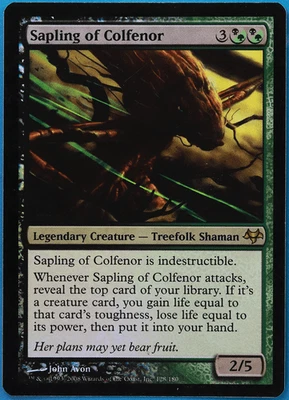 Sapling of Colfenor FOIL Eventide PLD Black Green Rare CARD (501255) ABUGames - Image 1 of 2