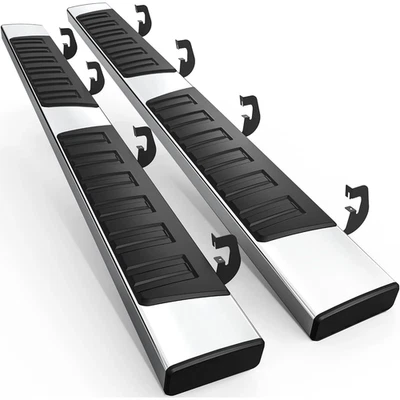 6" Crew Cab Running Boards Fit for Chevy Silverado/GMC Sierra 1500 2007-2018 Foto 1 de 4