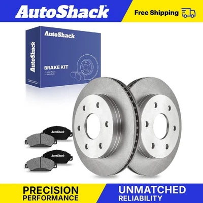 Front Brake Rotors Ceramic Pads for GMC Sierra 1500 Classic 4.3L 4.8L 5.3L - Image 1 of 4