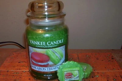 yankee candle 22oz JAR MACARON TREATS + 2 TARTS - Image 1 of 4