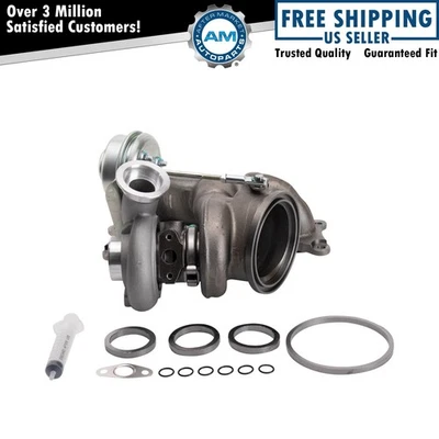 Turbocompressor traseiro compatível com 07-10 BMW 335i 09-10 335i xDrive 11-13 335is 07-08 335xi - Imagem 1 de 4