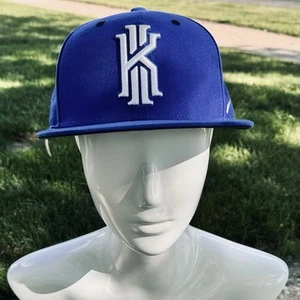 Nike Embroidery Kyrie Irving Blue SnapBack Hat Excellent Condition Basketball - Picture 1 of 11