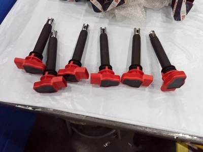 6 bobinas de encendido 0221604800 para Audi A6 A8 Quattro Q7 R8 S5 VW Touareg EE. UU. Foto 1 de 4