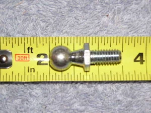 RV Boat NP 13mm Gas Spring Strut Shock Ball Stud Lift Mount Lock Shaft Pin Bolt - Imagen 1 de 4