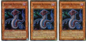 CARTA YU GI OH - 3 X SERVITORE RETTILIANO - ABPF-IT015 - COMUNE - IN ITALIANO - Foto 1 di 1