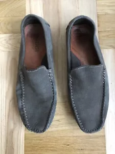 BOGGI Milano Zapatos Cuero Hombre Mocasines EUR 41, US 8 Marrón Informal Confort - Imagen 1 de 12