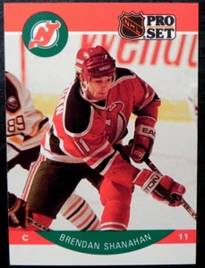 1990-91 90/91 Pro Set #174 Brendan Shanahan New Jersey Devils - Picture 1 of 2