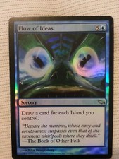 MTG - Flow of Ideas Foil - Shadowmoor NM