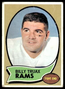 1970 Topps #18 Billy Truax Los Angeles Rams - Picture 1 of 2