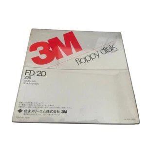 3M 8 inch Floppy Disks FD/2D 256 (10-Pack) - Double Sided Double Density - Afbeelding 1 van 3