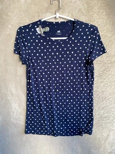 JAG Casual T-Shirts Top Size 2XS Womens Blue Short Sleeve - Picture 1 of 11