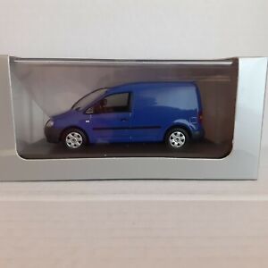 MINICHAMPS VW CADDY VAN - BLUE - DEALER BOX - 1.43