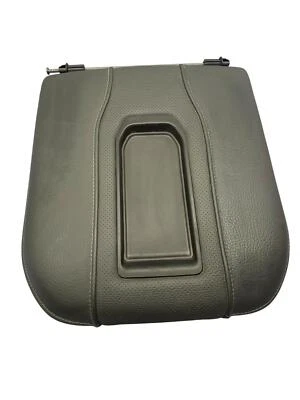 2019-2023 GMC SIERRA 1500 DENALI OEM FRONT CENTER CONSOLE LID | ASH GRAY LEATHER - Image 1 of 4