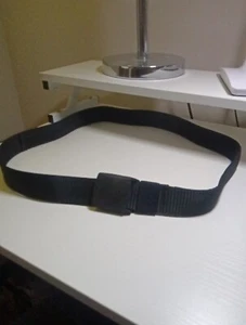 Travel Security Belt Hidden Money Pouch Wallet Pocket Waist Belt Safe Non-Metal - Picture 1 of 8