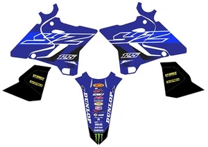 Graphics for 2015-2020 YZ125 YZ 125 graphics stickers - Foto 1 di 1