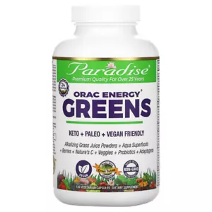 Orac-Energy Greens Formule Avec Supergreens Vert Superaliment 120 Vcaps Détox - Picture 1 of 2