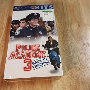 Police Academy 3 VHS VCR Tape Sealed Steven Guttenberg - Picture 1 of 3