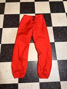 Vintage The North Face Gore-tex Mountain Pants Red Men’s Size Large MADE IN USA - Picture 1 of 8