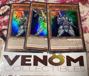 3x (M/NM) *ITALIAN* Garoth, Lightsworn Warrior BLLR-EN037 Ultra 1st Ed. YuGiOh - Picture 1 of 1