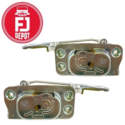 DOOR LOCK LATCH FJ40 BJ40 FJ45 HJ47 TOYOTA LAND CRUISER LH RH 1975-1984 PAIR OEM - Image 1 of 3