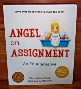 Angel on Assignment Wanda Carter Roush Elf Alternative Guardian Angels PB 1st Ed - Imagen 1 de 2