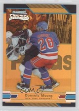 2003-04 Bowman Chrome Draft Picks & Prospects /50 Dominic Moore #126 Rookie RC
