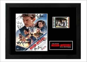 Mission: Impossible - Dead Reckoning Film Cell Display Signed Memorabilia + COA - Foto 1 di 3