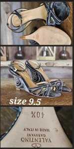 Valentino Garavani Vintage Wedges Heels Size US 9.5 - Picture 1 of 1