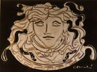 Carlo Massimo Franchi, Medusa, tecnica mista, 28.5x39.5 cm, opera firmata