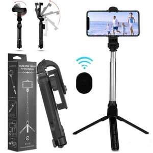 Soporte ajustable para trípode exterior soporte para palo selfie para iPhone Samsung Android - Imagen 1 de 14
