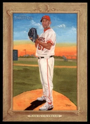 2007 Topps Turkey Red Francisco Rodriguez Los Angeles Angels #111 - Image 1 of 2