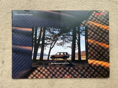 1996 Isuzu Trooper Car Brochure (UK) - Image 1 of 4
