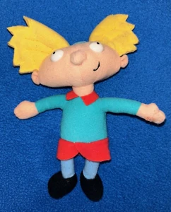 Hey Arnold Peluche Bambola Giocattolo 7" 1997 Nickelodeon Viacom Mattel - Foto 1 di 9