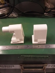 Slimline Fluorescent Lamp Holders Socket T8 T12 Plunger-End Fa8 Base set of 2 - Picture 1 of 7