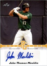 2013 Leaf Perfect Game Autographs AUTO Yellow you pick